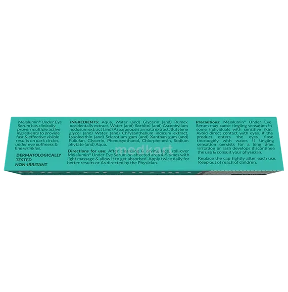 melalumin under eye serum 15 ml